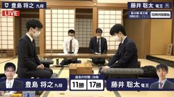 藤井聡太竜王、“六冠”へ前進なるか ベスト4進出かけ豊島将之九段と対局開始／将棋・棋王戦挑決T