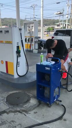 千葉県出身の山賀雅仁選手、足こぎ式給油機でガソリンスタンド支援「素晴らしい」「泣けます」の声