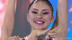 あれ？曲が始まらない…世界水泳AS、メキシコペアが苦しい体勢をキープし続けるハプニングに会場からは歓声＆拍手