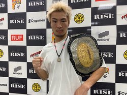 「自分でもビックリ」1分43秒で両者4度ダウンの大激闘！工藤政英が大逆転のRISE王座防衛