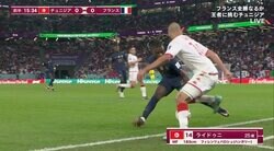 スキンヘッド＆ヒゲの「見た目いかつい」テクニシャン チュニジア代表ライドゥニが世界最高峰の大舞台で披露したオシャレ股抜きが話題