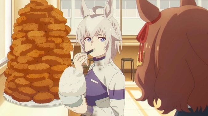 [Photos/Images] How Many Croquettes Did She Eat? Examining Oguri Cap's “Quantity” in 'Umamusume: Cinderella Gray' 1st