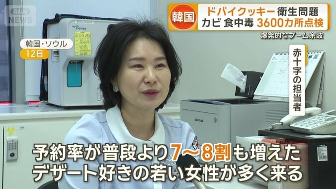 赤十字の担当者