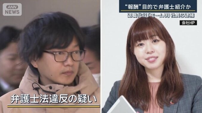 谷本慎二容疑者（37）と、妻で従業員・谷本志織容疑者（31）
