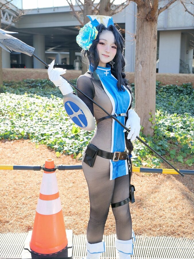 【写真・画像】『勝利の女神：NIKKE』メイデン：アイスローズコスプレ　6枚目