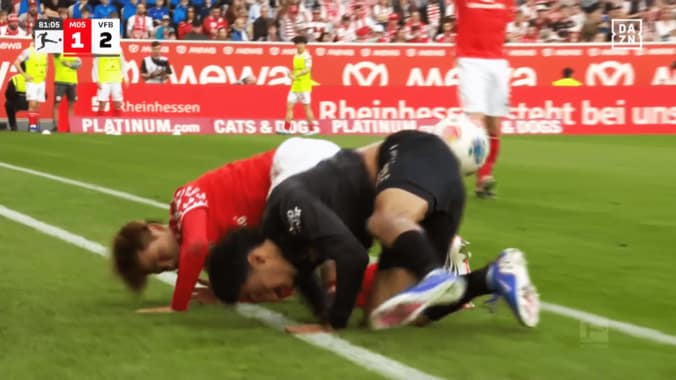 【写真・画像】別格の推進力！佐野海舟の“回収→20m運搬→シュート”にファン驚愕「ボール奪取のセンスが凄すぎ」「惚れるわ」一人で攻守完結　1枚目