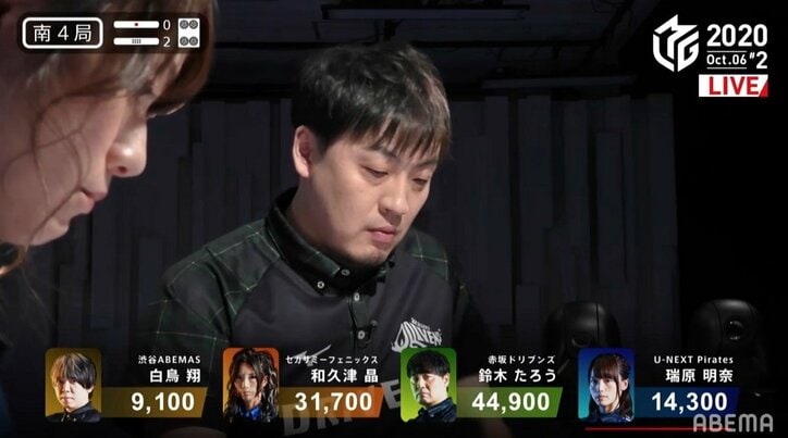 もう仕上がってます!“ゼウス”鈴木たろう快勝でチームも開幕2連勝/麻雀・Mリーグ