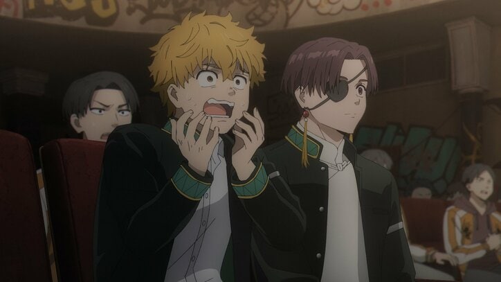 アニメ「ウィンドブレイカー」8話場面カット 楡井、蘇枋