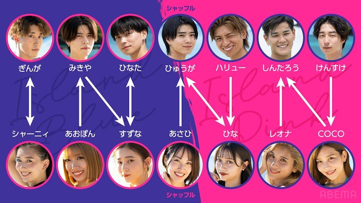 セクシー弁護士、高身長イケメンの口説きに照れまくりの姿が可愛すぎと話題『シャッフルアイランド Season3』#7