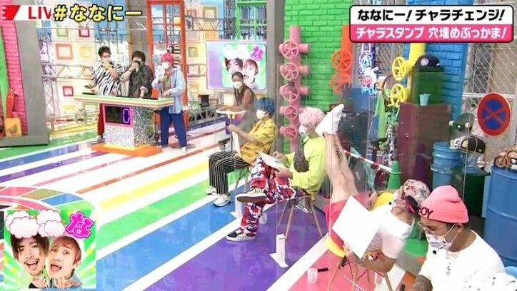 「カオスw」と視聴者騒然…“チャラ男”だらけの「ななにー」企画にみちょぱも唖然