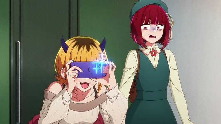Aqua & Ruby, le rapprochement s'accélère après leur réconciliation ! « Leur distance est devenue dingue ! » : un câlin sur les genoux dans l'épisode 35 de l'anime « 【OSHI NO KO】 »