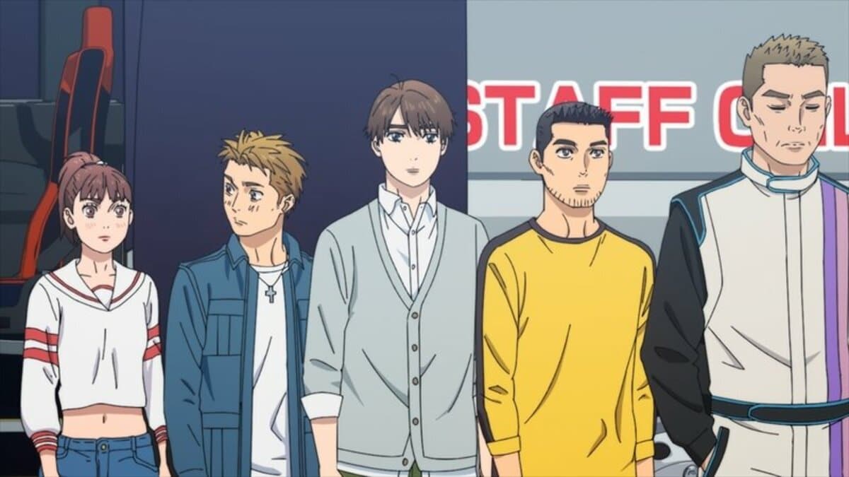 アニメ『MFゴースト』決勝のライバル、八潮翔(CV:田邊幸輔)&北原 アニメ『MFゴースト』決勝のライバル、八潮翔(CV:田邊幸輔)&北原