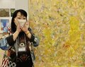 エド・はるみ『二科展』で2度目の入選を果たした絵画を公開「とても光栄で嬉しい」