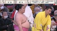 【映像】取組後に宇良が“ポカーン”となる瞬間