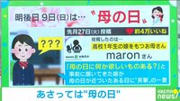 内緒で母の日のプレゼントを用意するはずが…