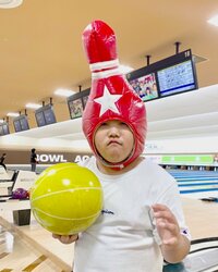 はなわ『ママと三男坊とボーリング対決‼️』