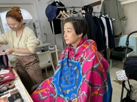 桃『しょうくん、はじめての撮影&メイク！！！！』