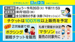 東京五輪観戦チケットの2次抽選申し込みスタート、当選のポイントは？