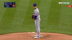 吉田正尚vs千賀滉大、雨の影響で4回途中から2時間の中断も…無念のサスペンデッド　千賀は4回1/3・3安打1本塁打3失点3奪三振