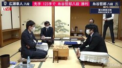 糸谷哲郎八段、広瀬章人八段下す 挑戦権は第2局へ／将棋・棋王戦挑決二番勝負