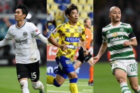 日本人選手が各地で躍動！　鎌田PK2発に香川はCK直接弾、前田大然は今季リーグ戦初ゴール