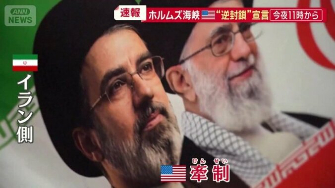 イラン側もアメリカ軍の動きを牽制