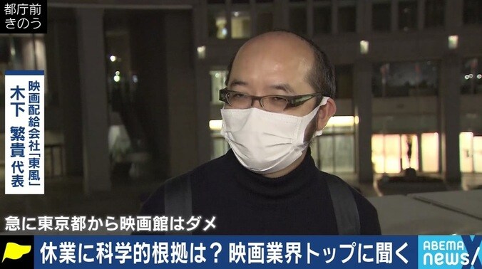 「映画人の人生を狂わせる私権制限なのに…」なぜ東京都は映画館を“集客施設”に分類? 憤る全興連会長 2枚目