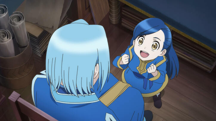 アニメ「本好きの下剋上」図書室が荒らされ茫然とするマイン…第23話先行カット＆あらすじ公開