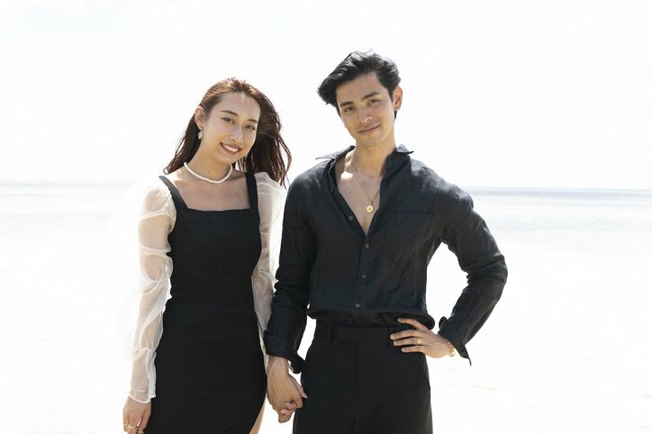 高身長のスタイル抜群美女、ハンサムガイとカップル成立「日本に帰っても一緒に」『シャッフルアイランド Season2』 