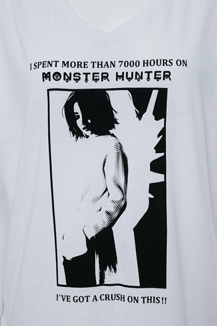 ⼀狩り⾏こうぜ！ 後藤真希とモンハンがコラボ、可愛すぎるTシャツ＆キャップが登場