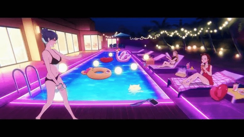 "Her Puffed Cheeks Are the Best" – Four Girls Having Fun at the Night Pool Are Too Cute, Massive Reaction to the Swimsuit Scene in Oshi No Ko Season 3 OP