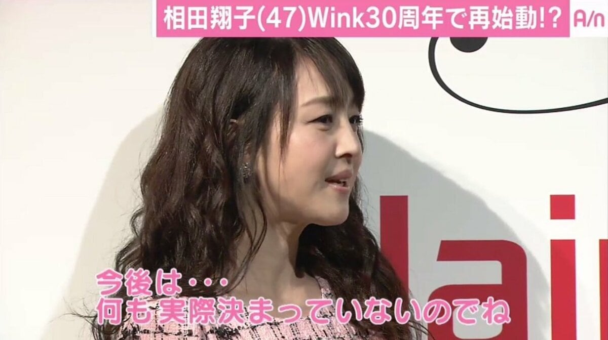 相田翔子 Wink 30周年再始動 報道に 早智子と ビックリしちゃったね って その他 Abema Times