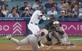 怖くないのか…？ “死球”の大谷翔平に「ドン引き」 まさかの“初球打ち”に「鉄人すぎる」
