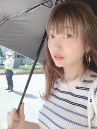 桃『台風が去って…』