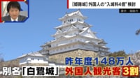 【映像】姫路城 外国人は入場料4倍検討に賛否