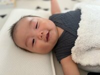 桃『じろが3ヶ月になりました。先天性眼瞼下垂の経過。』