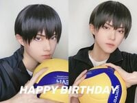 ハイキュー!!」影山飛雄にそっくり！コスプレイヤー・伝染タルキ