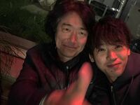 竹内涼真、『太陽は動かない』羽住監督との2ショット公開 「ねえ可愛いかっこいい」の声