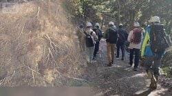 鴨川のメガソーラーで違法伐採　有識者ら現地立ち入り調査　千葉県「適切に行政指導」