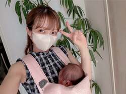  辻希美、次女の1カ月検診の結果を報告「すくすく成長してました」 