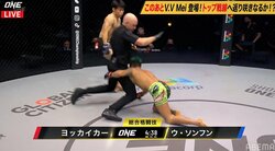 「違う、違うって！」止めに入ったレフェリーに“あわや” 秒殺KO直後のワンシーンにファン注目