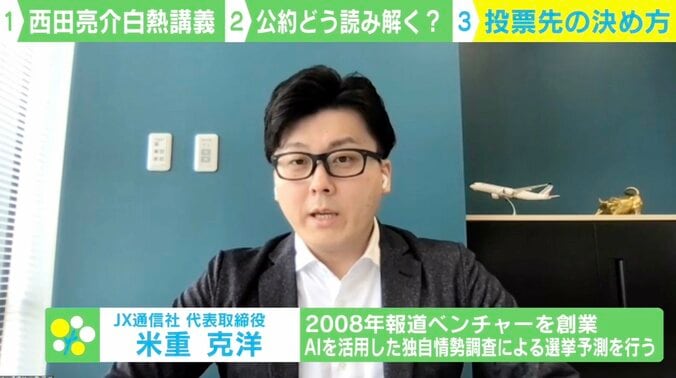 公約を読み解くポイントは？JX通信社・米重克洋氏と考える参院選 5枚目