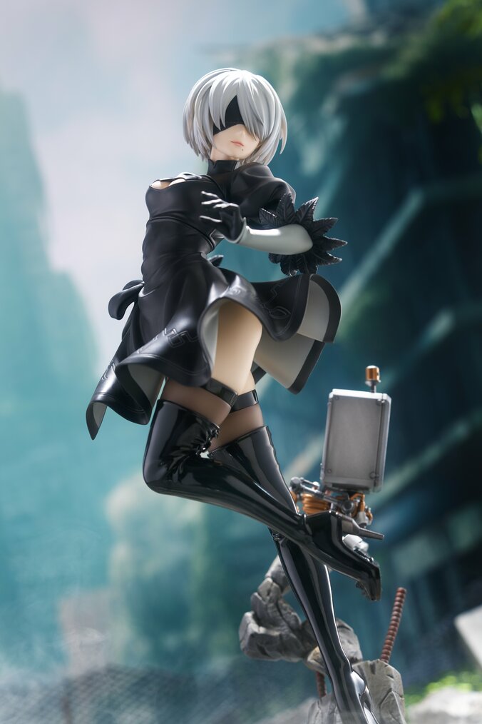 【写真・画像】アニメ『NieR:Automata Ver1.1a』より「2B」が1/7スケールフィギュアになって登場！　4枚目