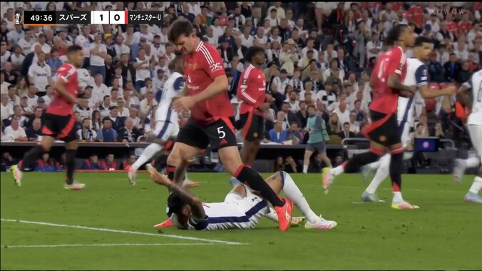 あわや喧嘩勃発！「この2人やり合ったらこえぇよ」「相撲やってる」ポジショニング争いでバチバチの組み合い→一触即発のフェイスオフでスタジアム騒然 5枚目