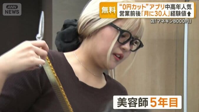 5年目の美容師　LINNAさん（23）