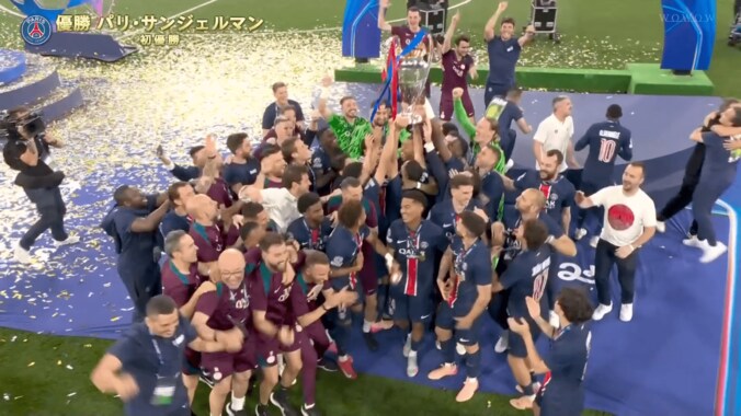 決勝史上初の衝撃５－０！ パリSGがクラブ史上初のCL優勝！ 19歳新星ドゥエが２Ｇ・１Ａの大暴れ インテルは失意の無冠… 4枚目