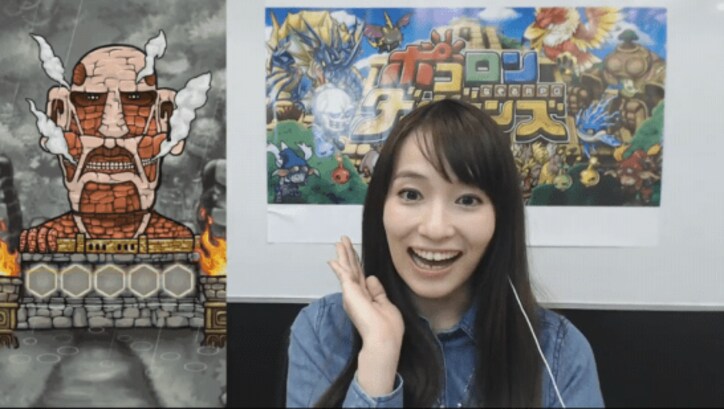 来年春二期放送予定の『進撃の巨人』ゲームコラボ企画の実況動画でキャラ萌え!