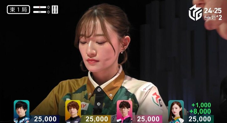 【写真・画像】中田花奈、ファンに捧げる会心勝利と激カワ笑顔 デイリーダブル掴んだ3局連続パンチは成長の証／麻雀・Mリーグ　2枚目