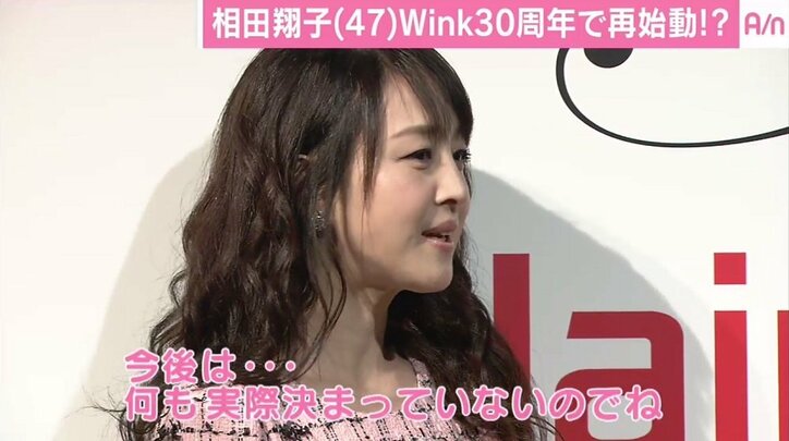 相田翔子、Wink“30周年再始動”報道に「早智子と『ビックリしちゃったね』って」 2枚目
