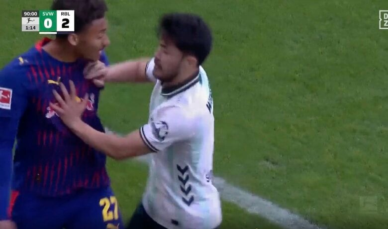 場内騒然！菅原由勢がブチギレ… 相手選手を突き飛ばす！「めっちゃキレてる」遅延行為にヒートアップ→あわや“一触即発”「さすが熱いな」